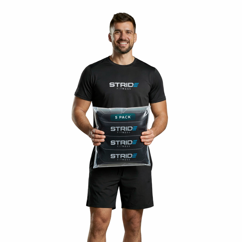 5 Pack - Unisex STRIDE Fitness Performance Shirt - Save $45