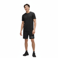 STRIDE Fitness men’s performance shorts black lightweight athletic