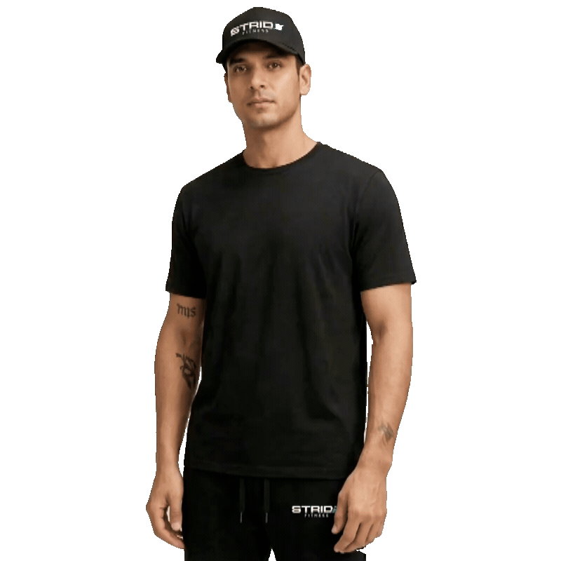 STRIDE Fitness performance hat black athletic fit